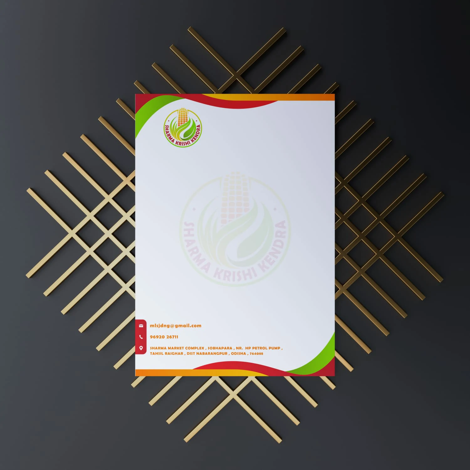 Letterhead portfolio project letterhead 01